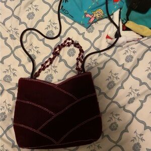 Elegant Burgundy Women's Bag